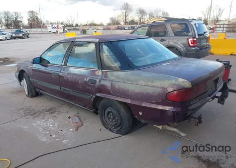 1992 Mercury Sable Gs из США, поврежденный, VIN 1MECM5041NA658119